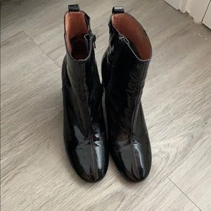 Jeffrey Campbell Patent leather booties